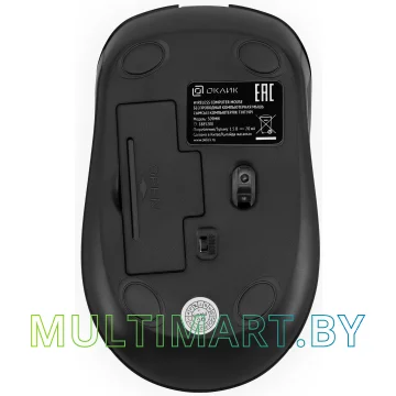 Мышь Оклик 509MW (черный) картинка 5